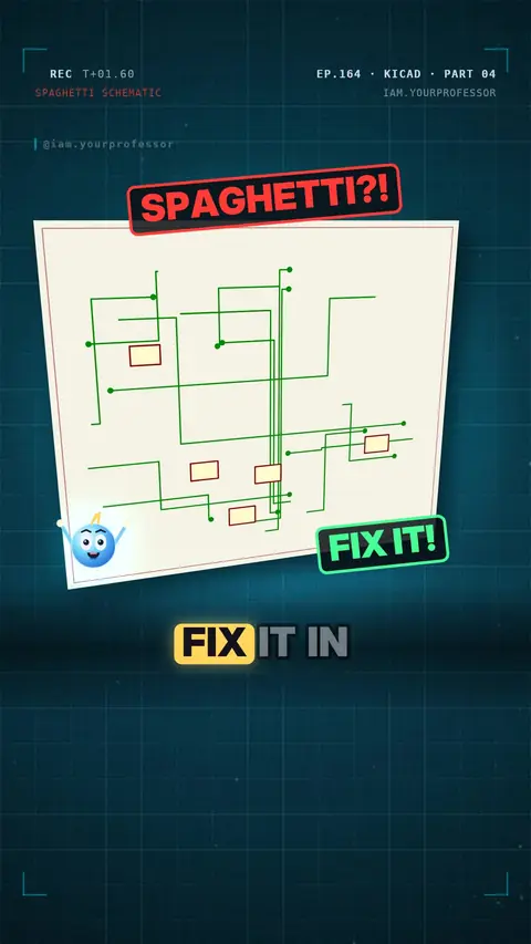 Cover of the lesson: PCB Design with KiCad Part 4: Power symbols + net labels