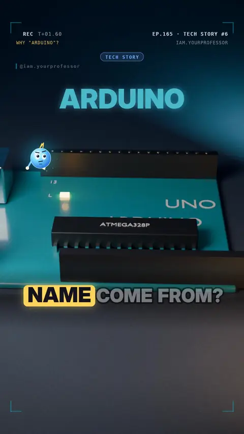Cover of the lesson: Tech Story #6: Why it's called Arduino