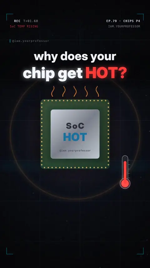 Cover of the lesson: Why chips get hot (and how your phone cools them)
